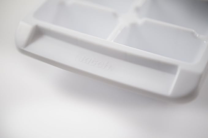 Kitch Easy Release White Ice Cube Tray, 16 Cube Trays - Image 5