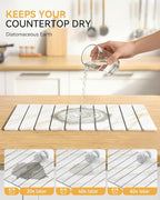 Yofidra Large Stone Dish Drying Mat - Image 4