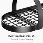 KES 48 Inch Large Hanging Pot Rack, Heavy Duty Oval Pot and Pan Hanging Rack - Image 6