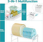 Simple Trending Dish Drying Rack, 2-Tier Dish Rack - Image 4