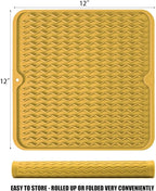 Silicone Dish Drying Mat for Multiple Usage, Easy clean, Eco-friendly, - Image 2