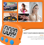 6 Pack Small Digital Kitchen Timer Magnetic Back and ON/Off Switch, Minute - Image 6