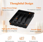 Lifewit Silverware Drawer Organizer Tray, Plastic Cutlery Storage - Image 3