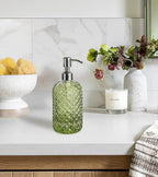 JASAI 18Oz Tea Green Soap Dispenser - Image 6