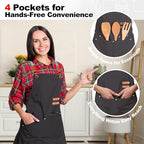 BeLuyi chef apron bib tool apron - Image 6