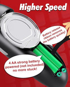 One Touch Electric Can Opener Fits All Can Sizes - Image 7