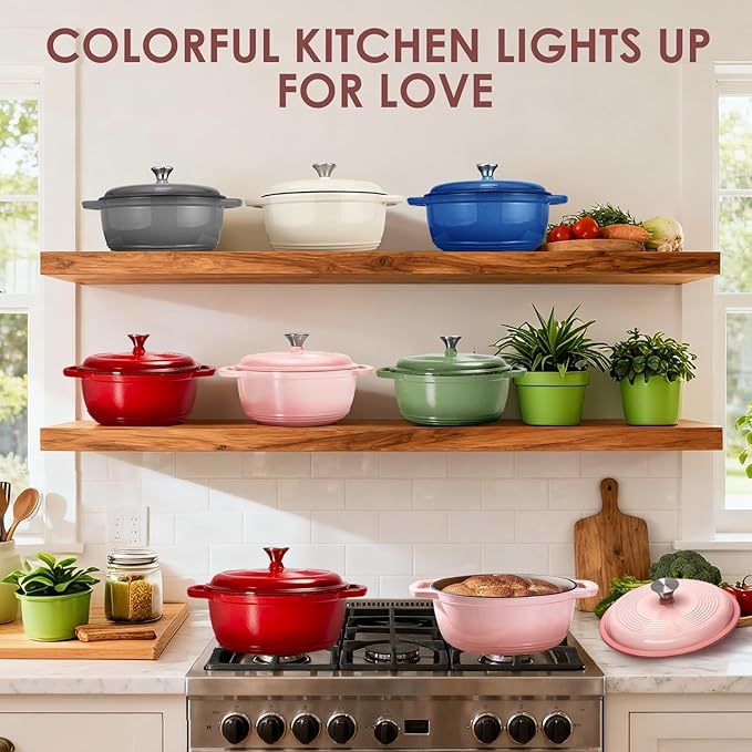Cast Iron Dutch Oven Pot With Lid - Image 7