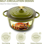 Miereirl 6 Quart Enameled Dutch Oven Pot - Image 6