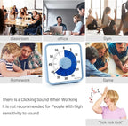 Secura 60-Minute Visual Countdown Timer, 7.5-Inch Oversize Classroom Visual - Image 4
