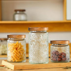Adodeen 3-Pack 32oz Vintage Glass Jar - Image 4