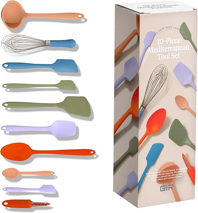 GIR: Get It Right 10-Piece Silicone Ultimate Kitchen Utensil Set – Spatulas by GIRGetItRight