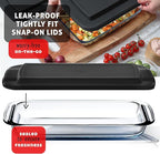Nestl 16 pc Glass Baking Dishes - Image 7