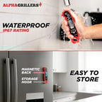 Alpha Grillers Meat Thermometer Digital – Instant Read Food Thermometer - Image 5