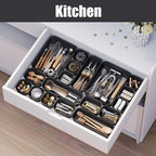 Plastic Drawer Organizers, Bathroom and Vanity Organizer Plastic Tray, Makeup - Image 5