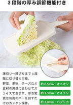 Kyocera CSN-182WHP Thin Slicing Slicer, 3 Levels, Thickness Adjustable - Image 4