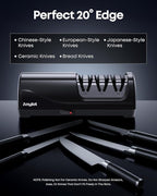 Electric Knife Sharpener for Kitchen, 3-Stage Knife Sharpener Electric - Image 6