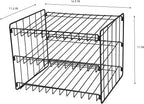 Kitchen Details 3 Tier Can Storage Organizer Rack in Black - Image 3