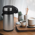 Airpot Coffee Dispenser with Pump - 140 oz Insulated Stainless Steel Coffee - Image 6