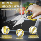 Dream Reach Heavy Duty Poultry Shears Kitchen Scissors - Image 4
