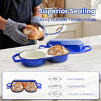 YONILL Mini Double Dutch Oven for Sourdough Bread Baking - Image 4