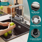 Faucet Splash Guard for Kitchen Sink, Kitchen Sink Faucet Mat - Image 7