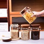 SAIOOL 30 oz High Borosilicate Glass Food Storage Containers - Image 4