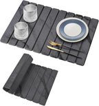 Large Stone Dish Drying Mats for Kitchen Counter, Drying Collapsible Dish by tdcokhe