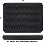 Large 17" x 14" Silicone Dish Drying Mat - Image 2