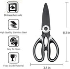 OMDAR Food Grade Kitchen Scissors All Purpose 3 Pack - Image 7