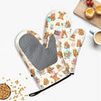 Capybara Gifts for Women, Funny Capybara Oven Mitt & Pot Holder Set, Heat - Image 4