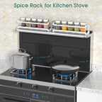 LUCYCAZ 2 Pack Wall Mounted Spice Rack - Image 9
