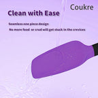 Coukre Silicone Spatula Set of 5, High Temperature Resistant, Food Grade - Image 4