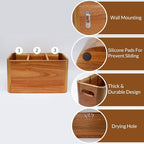 Wooden Kitchen Utensil Holder Organizer - Image 4