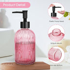 Topsky Stripe Glass Soap Dispenser - Image 5