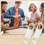 30 Pcs Flat Bottle Opener 3.5 x 1.18 inches Stainless Steel Beer bottle Openers - Image 4