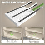 Seinloes 2 Pack Pull Out Cabinet Organizer 24" Deep, Full Extension 3 Slide - Image 2