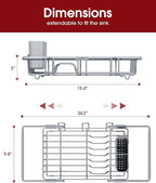 Sakugi Dish Drying Rack in Sink - Image 3