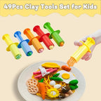 LCY WEDSHI Dough Tool Set, Dough Accessories Includes Animal Molds, Cutters - Image 4