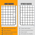 2PCS Cooling Racks for Cooking and Baking -11.65''x16.85''Heavy Duty Stainless - Image 7