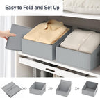 DIMJ Closet Storage Bins 10 Pack - Image 4