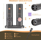 SIMPLETASTE Electric Salt and Pepper Grinder Set - Image 6