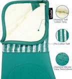 Alselo Silicone Oven Mitts Heat Resistant 932℉ - Image 3