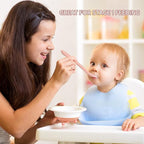 Silicone Baby Feeding Spoons, Training Spoon Self-feeding, First Stage Infant - Image 5