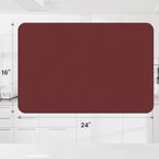 WISELIFE Dish Drying Mat Super Absorbent Drying Mat Large Dish Drying Mats - Image 3