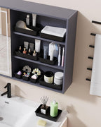 BiuLeon 25 PCS Plastic Drawer Organizers Set, 4-Sizes Vanity and Makeup - Image 6