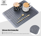 Silicone Dish Drying Mat for Multiple Usage, Easy clean, Eco-friendly, - Image 5