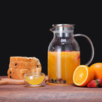 Glass Water Pitcher with Lid and Spout, 68 Ounces Heat Resistant Borosilicate - Image 7