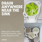 Gevoli Collapsible Colanders Food Strainers - Image 4