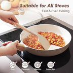 SENSARTE Ceramic Nonstick Frying Pan Skillet - Image 5