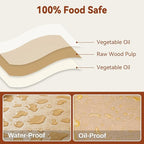 200 Pcs Parchment Paper Sheets, 12 x 16 Inch, Precut Non-Stick Parchment Sheets - Image 3